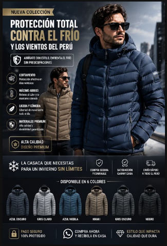 Jacket Importada Man