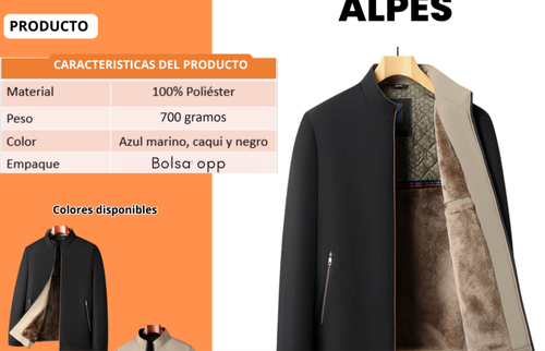 Casaca Alpes - Varón