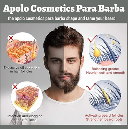 APU BÁLSAMO PARA BARBA – CRECIMIENTO, DENSIDAD Y BRILLO 100 GR