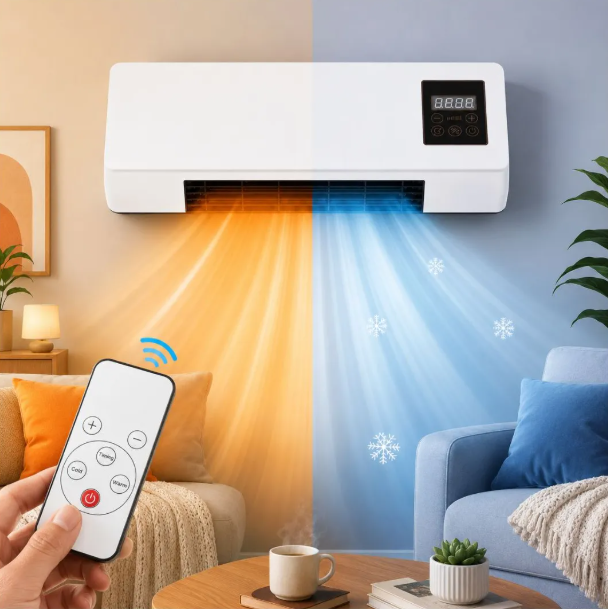 ❄️CALEFACTOR Y VENTILADOR 2-EN-1 ¡CLIMA PERFECTO PARA TODO EL AÑO EN TU HOGAR! ⚡