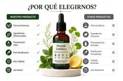 DRENAJE LINFATICO AURELYS 30 ML -GEN
