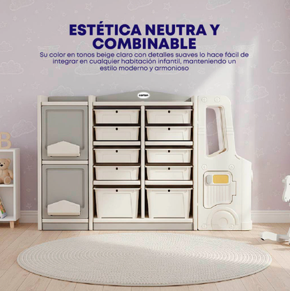 ORGANIZADOR MONTESSORI CARRITO