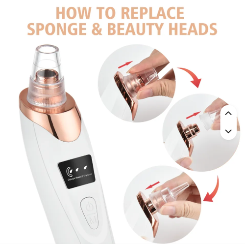 ✨ LIMPIADOR FACIAL DE POROS ELÉCTRICO
