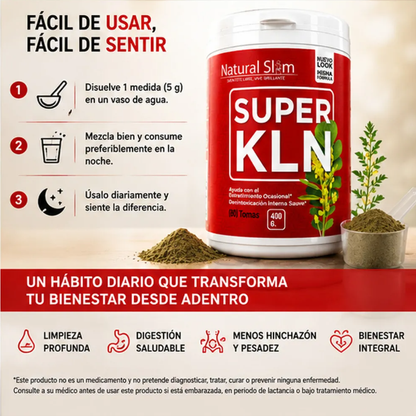 Limpeza interna - Bienestar externo SUPER KLN