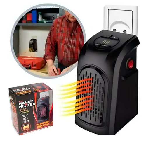 🔥 MINI CALEFACTOR PORTÁTIL 400W ⚡