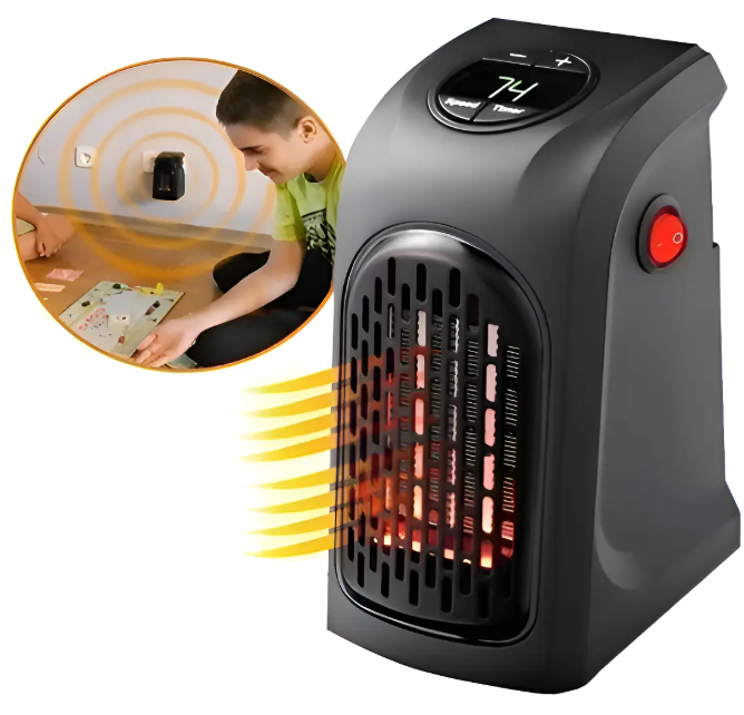 🔥 MINI CALEFACTOR PORTÁTIL 400W ⚡