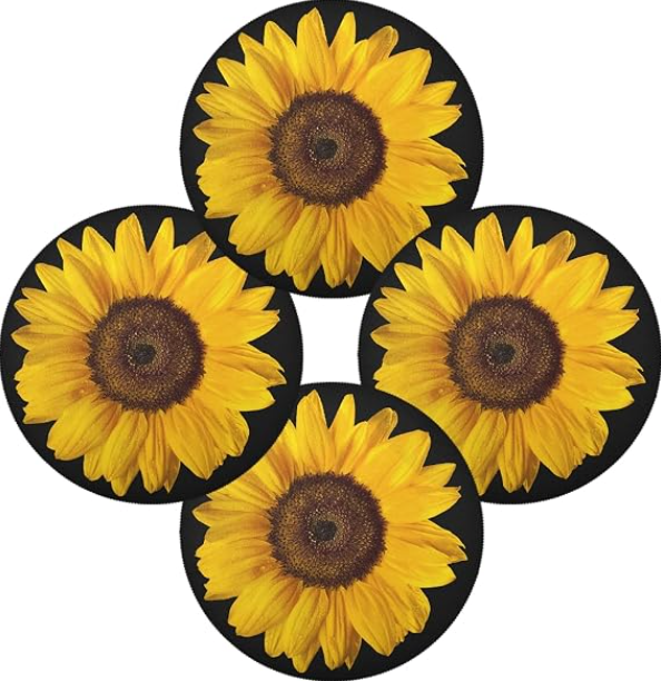 INDIVIDUAL GIRASOL ANTIDESLIZANTE – 1 UNIDAD
