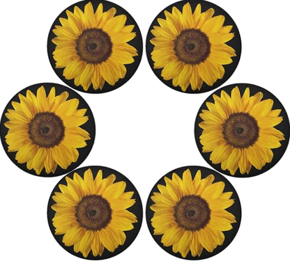 INDIVIDUAL GIRASOL ANTIDESLIZANTE – 1 UNIDAD