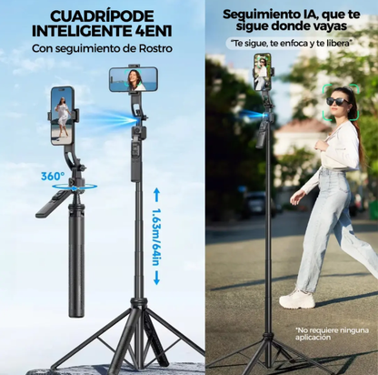 TRÍPODE C17 CON SEGUIMIENTO FACIAL- LUCES