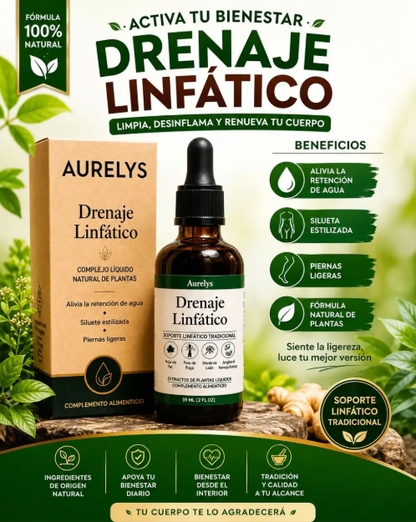 DRENAJE LINFATICO AURELYS 30 ML -GEN