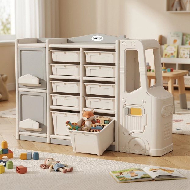 ORGANIZADOR MONTESSORI CARRITO