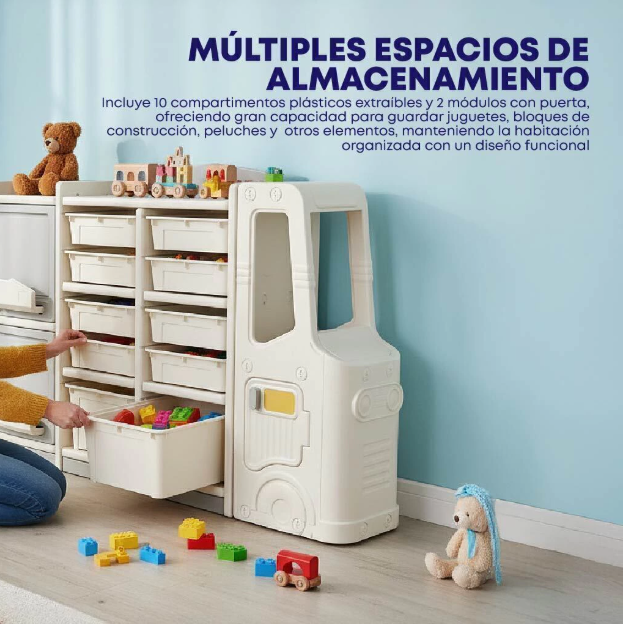 ORGANIZADOR MONTESSORI CARRITO