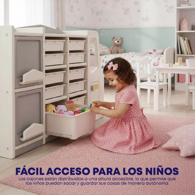ORGANIZADOR MONTESSORI CARRITO